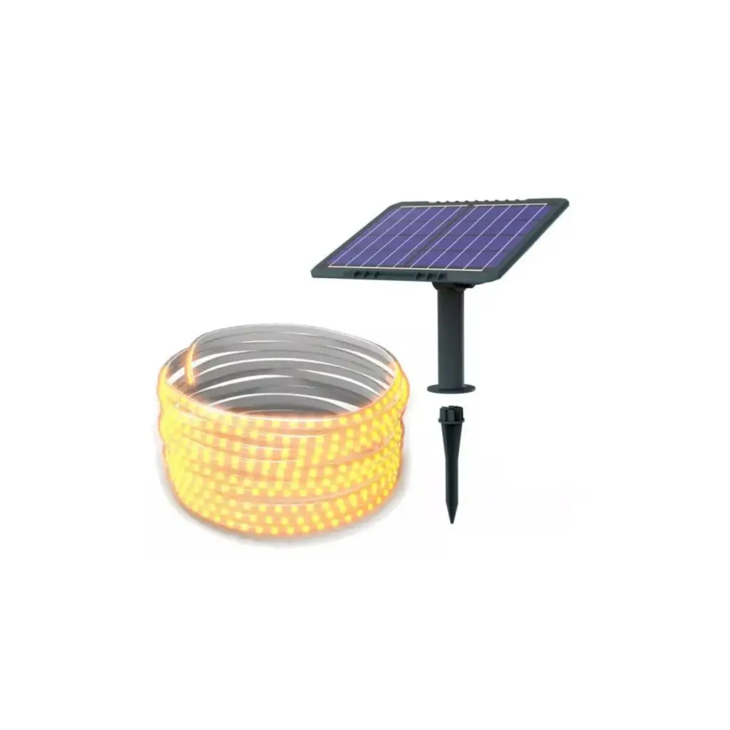 S/Tira Solar LED Exterior 10mts MJ-SM100 100W Calida