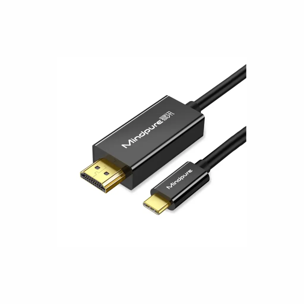 Cable de Video USB-C a HDMI 2Metros Mindpure LX10433