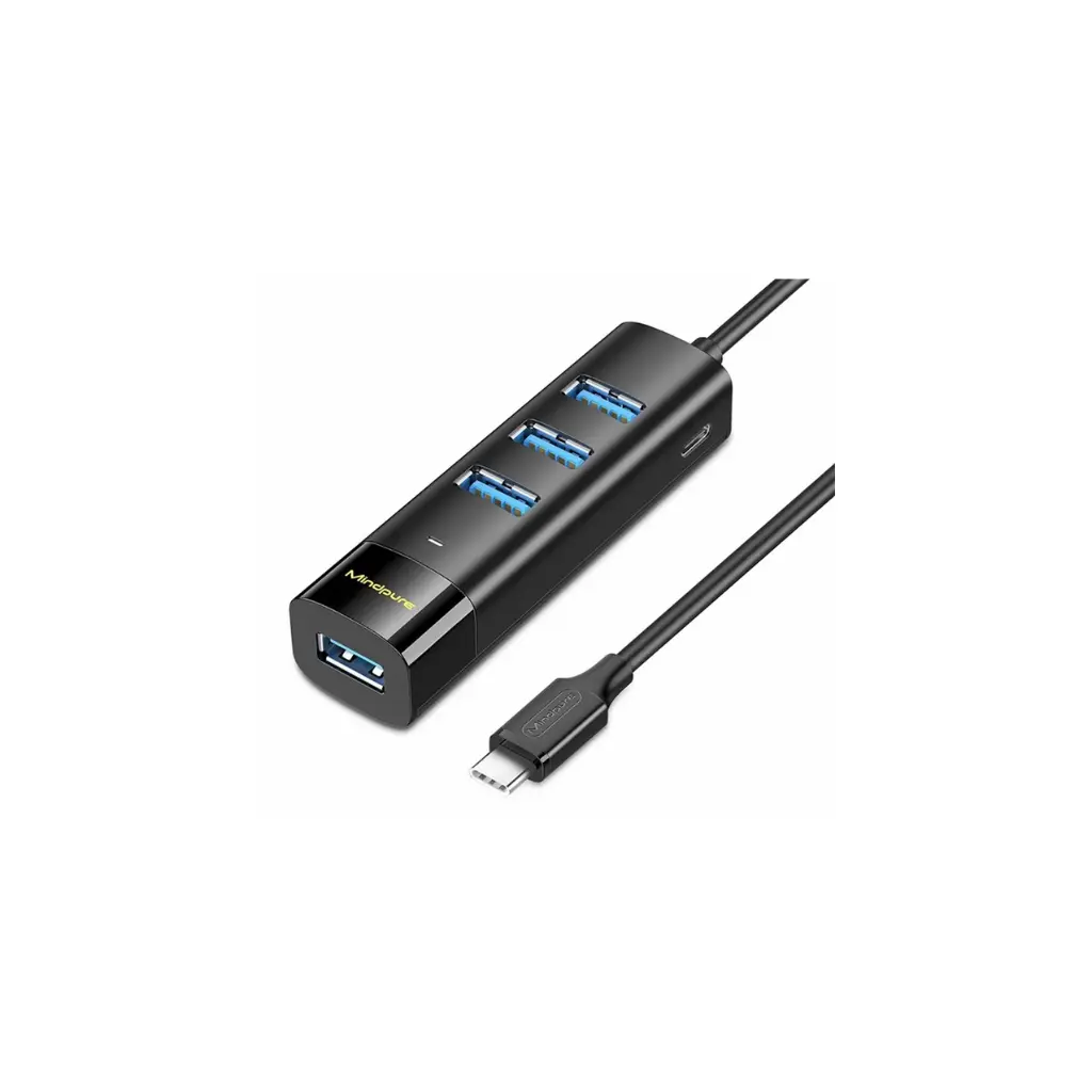HUB USB-C a  4 Puertos 3.0 Mindpure LX10616