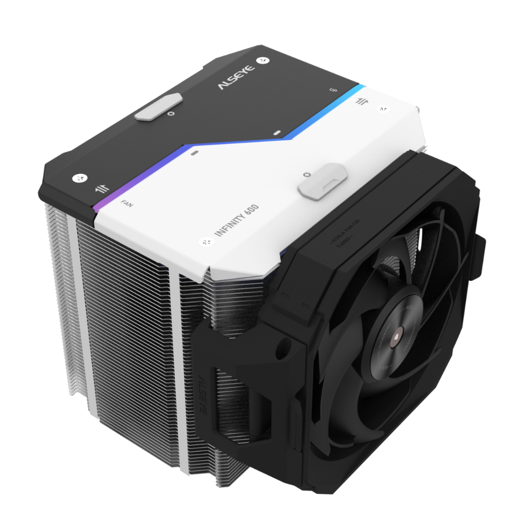 Ventiladora PC Alseye i600-B ARGB Negro