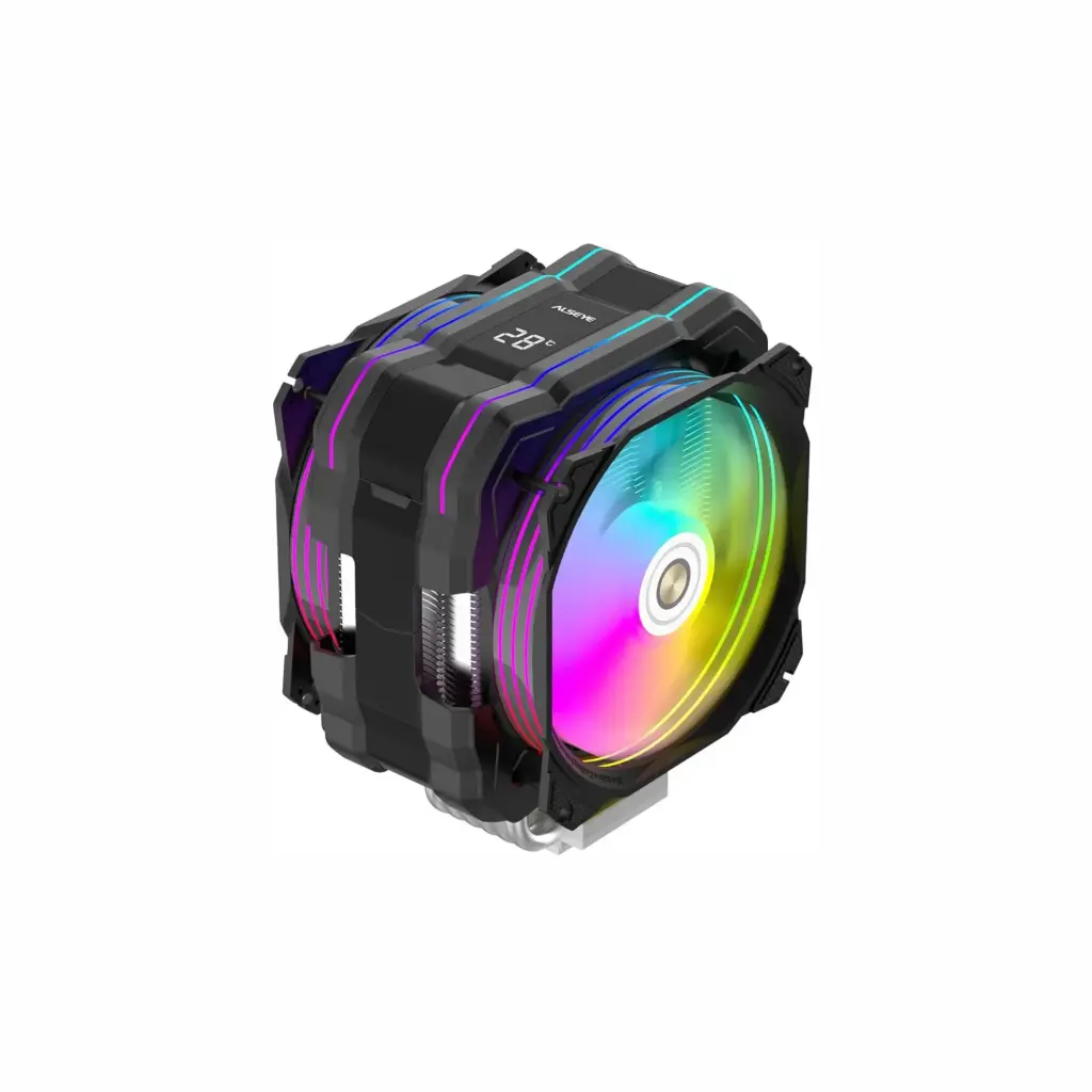 Ventiladora PC Alseye MAX M120D-PLUS II BK ARGB Negro