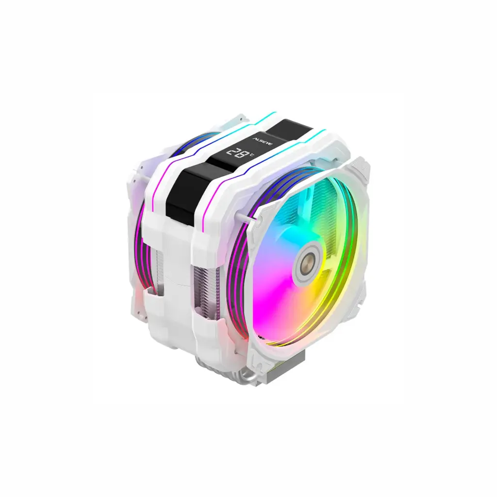 Ventiladora PC Alseye MAX M120D-PLUS II WH ARGB Blanco