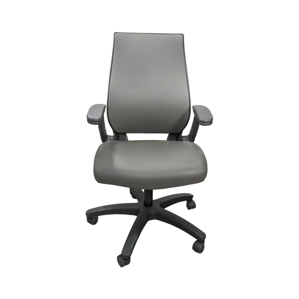 Silla para Oficina Semi Ejecutiva Bruno LB-8809F Gris