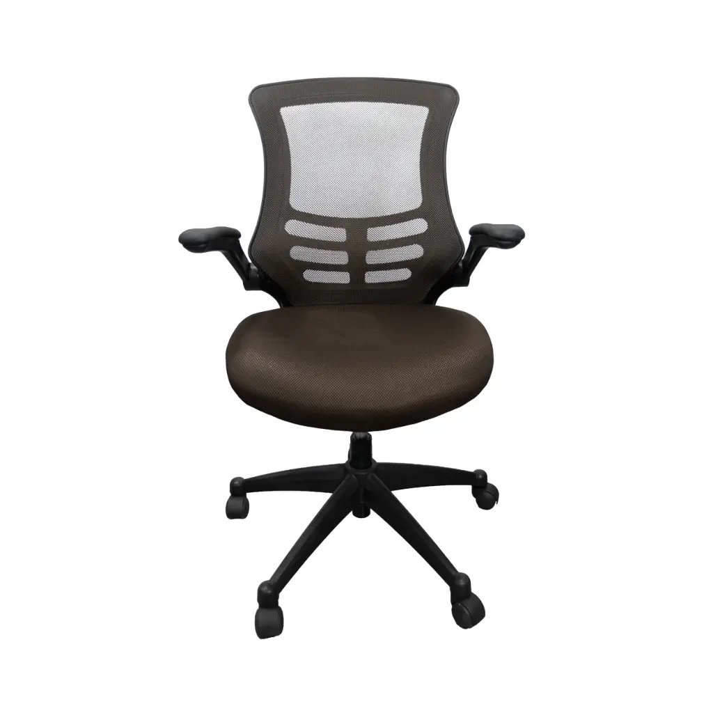 Silla para Oficina Semi Ejecutiva Bruno LB-8815 Cafe