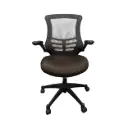 Silla para Oficina Semi Ejecutiva Bruno LB-8815 Cafe