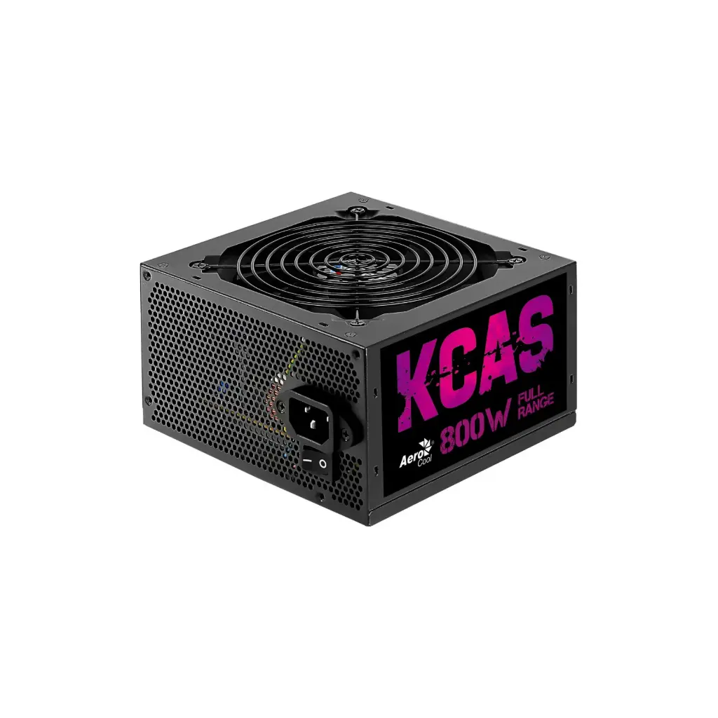 Fuente de Poder 800W AEROCOOL 80+ Bronze KCAS-800W FULL RANGE