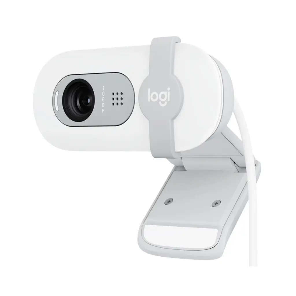 Camara Web Logitech BRIO 100 Full HD 960-001615 Blanco