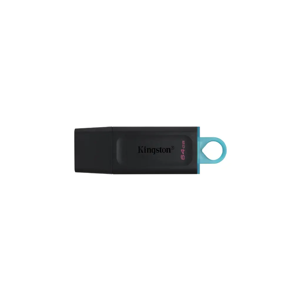 Memoria USB 64GB 3.2 Kingston Exodia DTX/64GB Azul Aqua/Negro