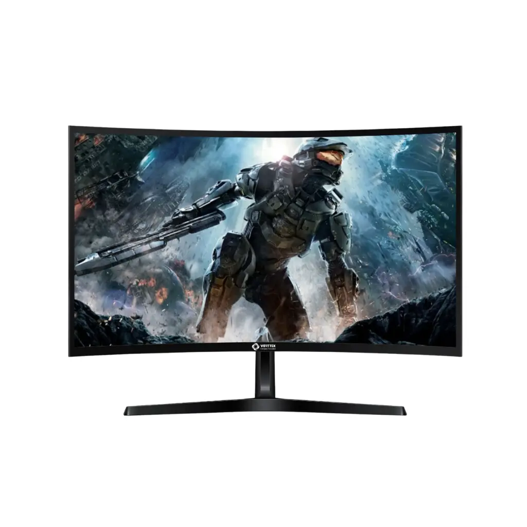 Monitor LED 27'' Gamer Vorttek VKG27C1QHD Curvo | QHD/2K 180Hz 1ms (2xHDMI/2xDP)