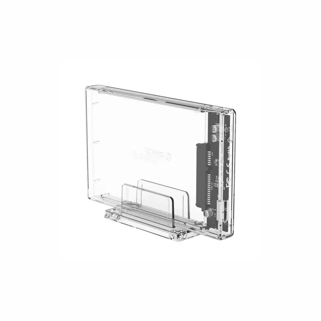 Caja SATA 2.5 3.0 Orico 2159U3-CR-BP Transparente