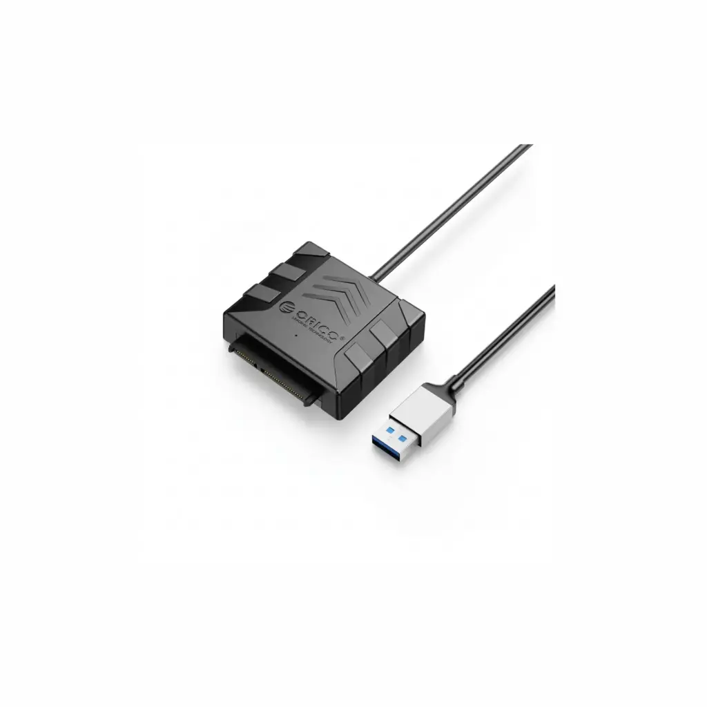 Adaptador USB-A 2.0 a SATA 2.5/3.5 Orico UTS1-2AB-03-BK-BP Negro