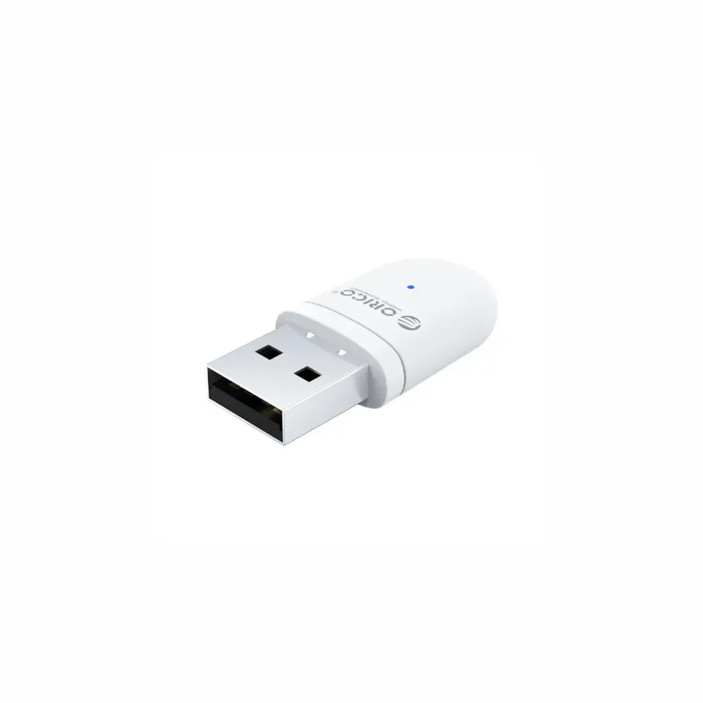 Adaptador USB a Bluetooth 5.0 Orico BTA-SW01-WH-BP