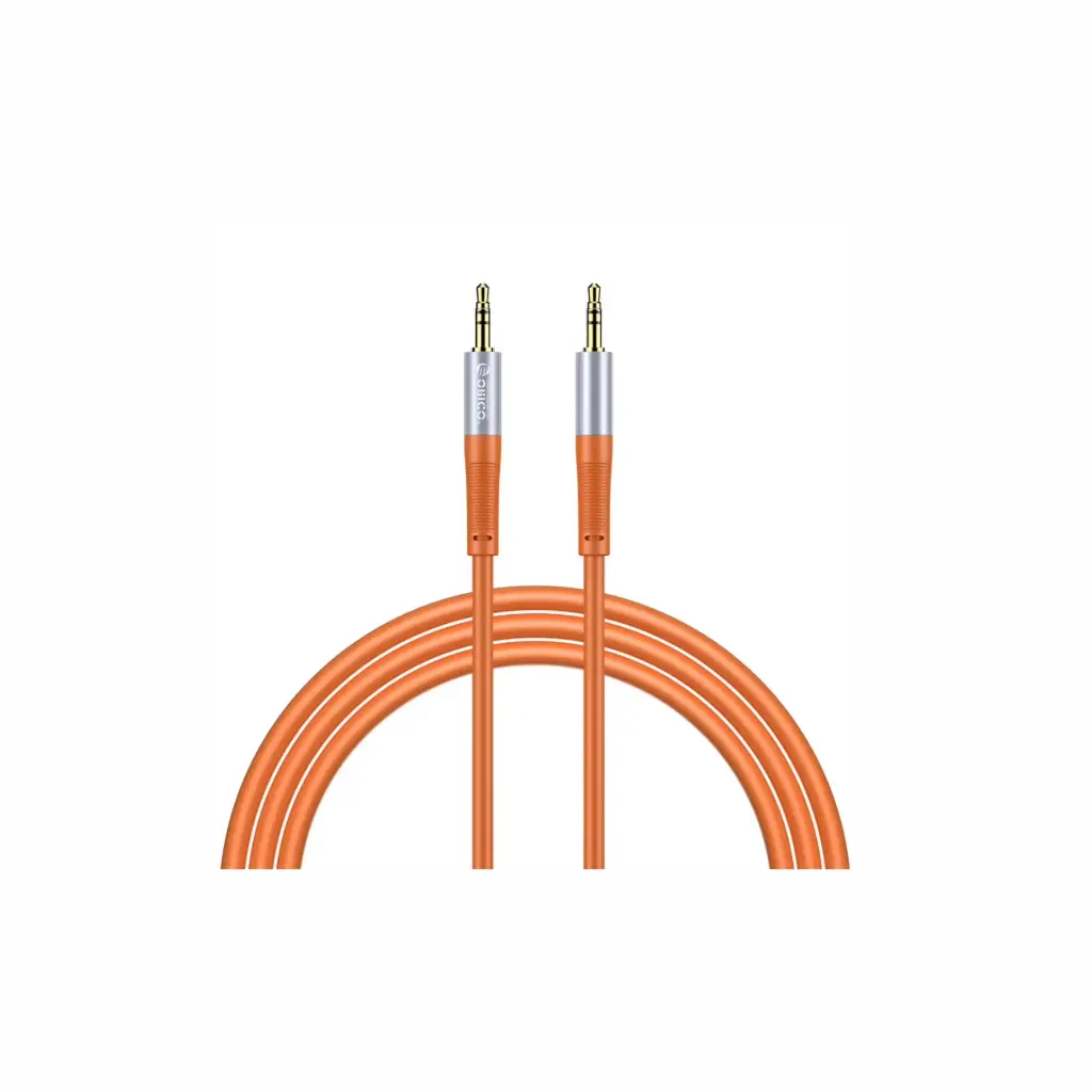 Cable de Audio 3.5mm Macho 5 metros Orico AXZ-50-OR-BP Naranja