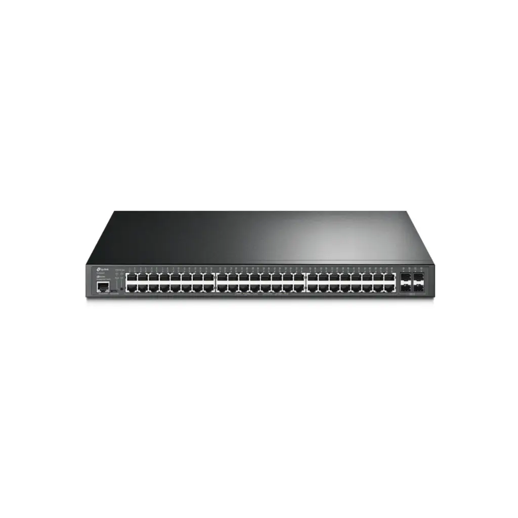 Switch de 48 Puertos Gigabit L2+ Administrable con 4 SFP+ Slots TPLINK OMADA TL-SG3452P POE 48P 384W