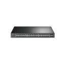 Switch de 48 Puertos Gigabit L2+ Administrable con 4 SFP+ Slots TPLINK OMADA TL-SG3452P POE 48P 384W