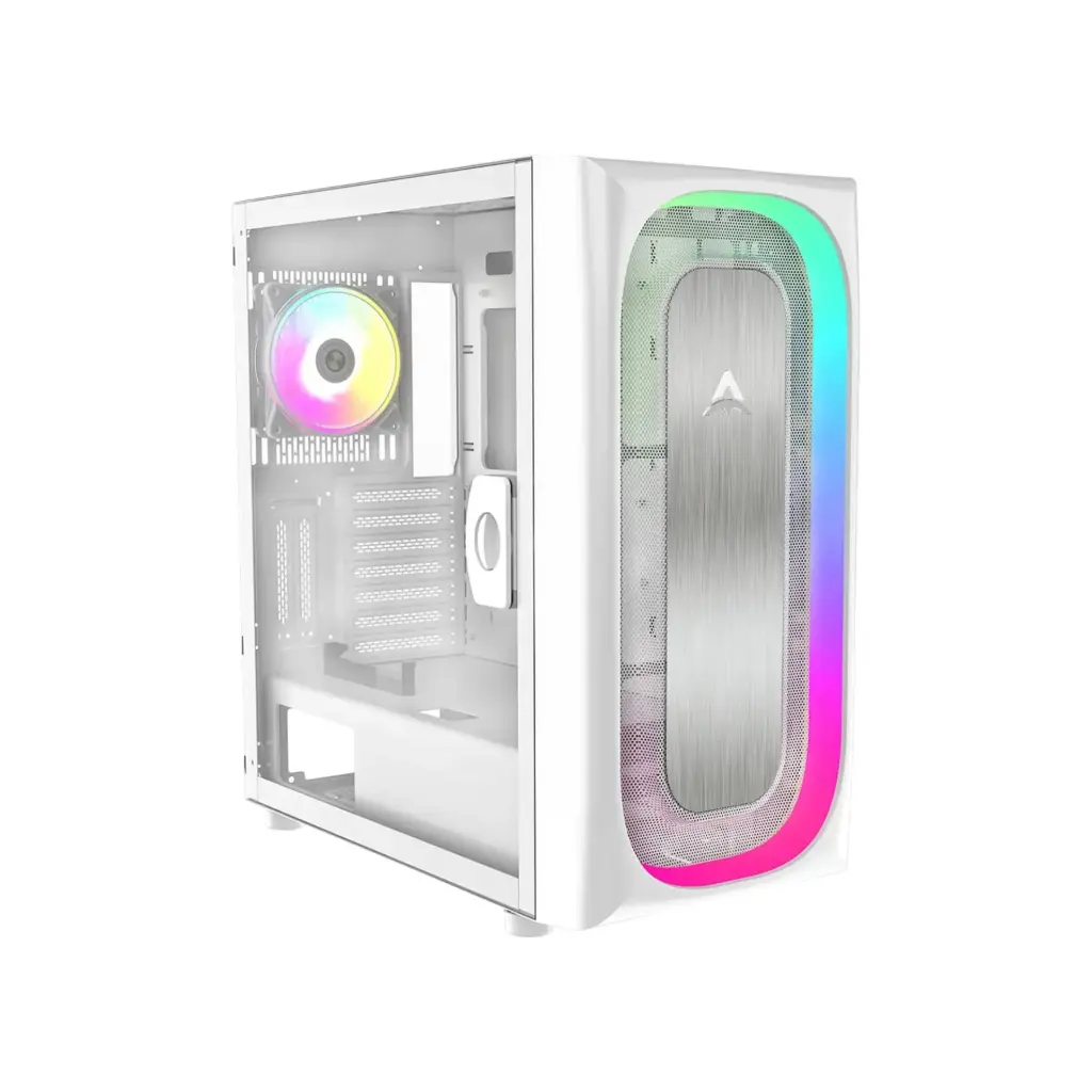 Case P/Computadora Alseye Ai-W Blanco AS.07.0223 RGB + Ventiladoras