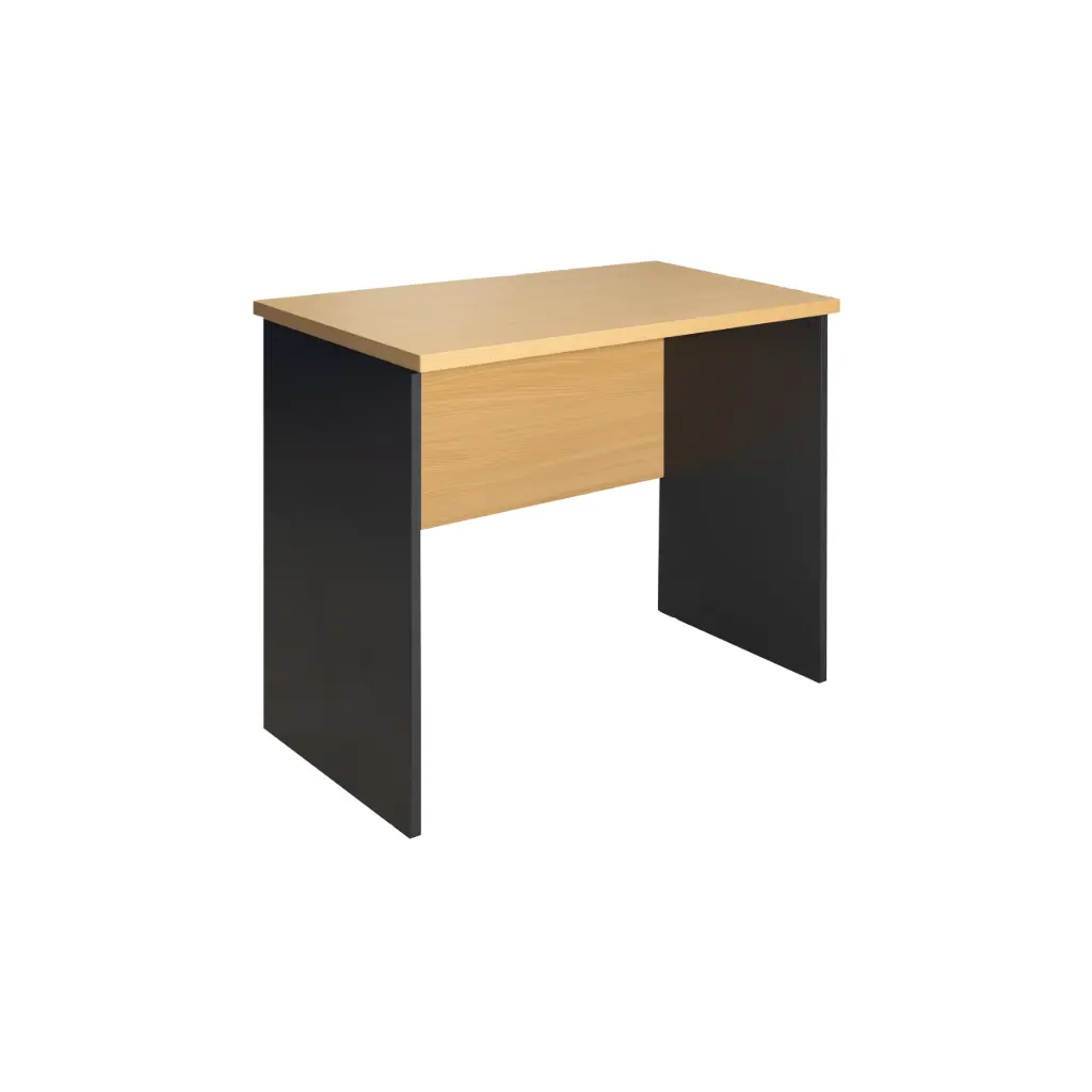Escritorio para Oficina Pequeño Bruno BR-D04R01 800 x 450 x 700MM Beige / Gris