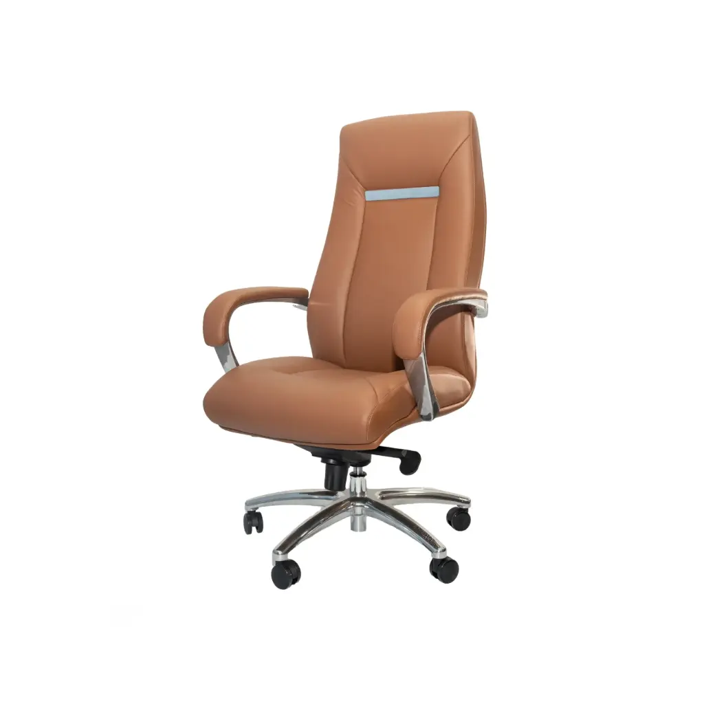 Silla Ejecutiva Cuero 1828A Cafe
