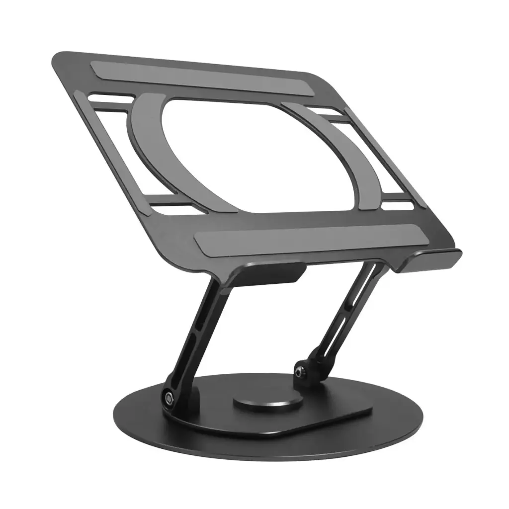 Stand para Computadora Aluminio Rotacion 360 Space Grey