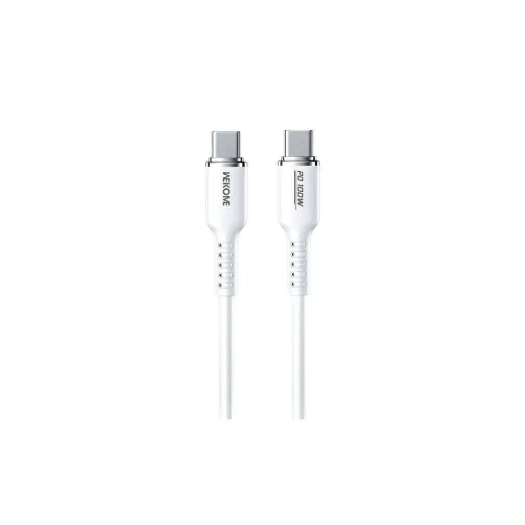 Cable USB-C a USB-C Wekome WDC-11 100W Blanco