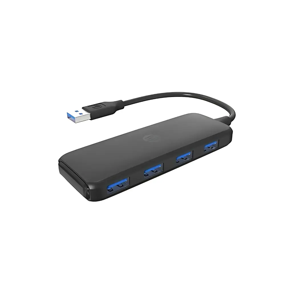 HUB USB 3.0 4 Puertos HP DHC-CT110 Negro