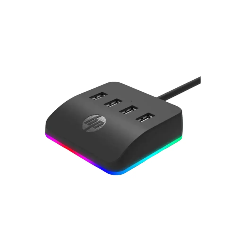 HUB USB 3.0 4 Puertos HP DHC-CT120 Negro