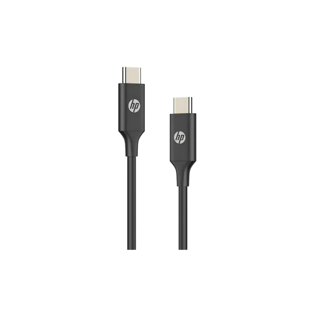 Cable USB-C a USB-C HP DHC-TC107-2M Negro