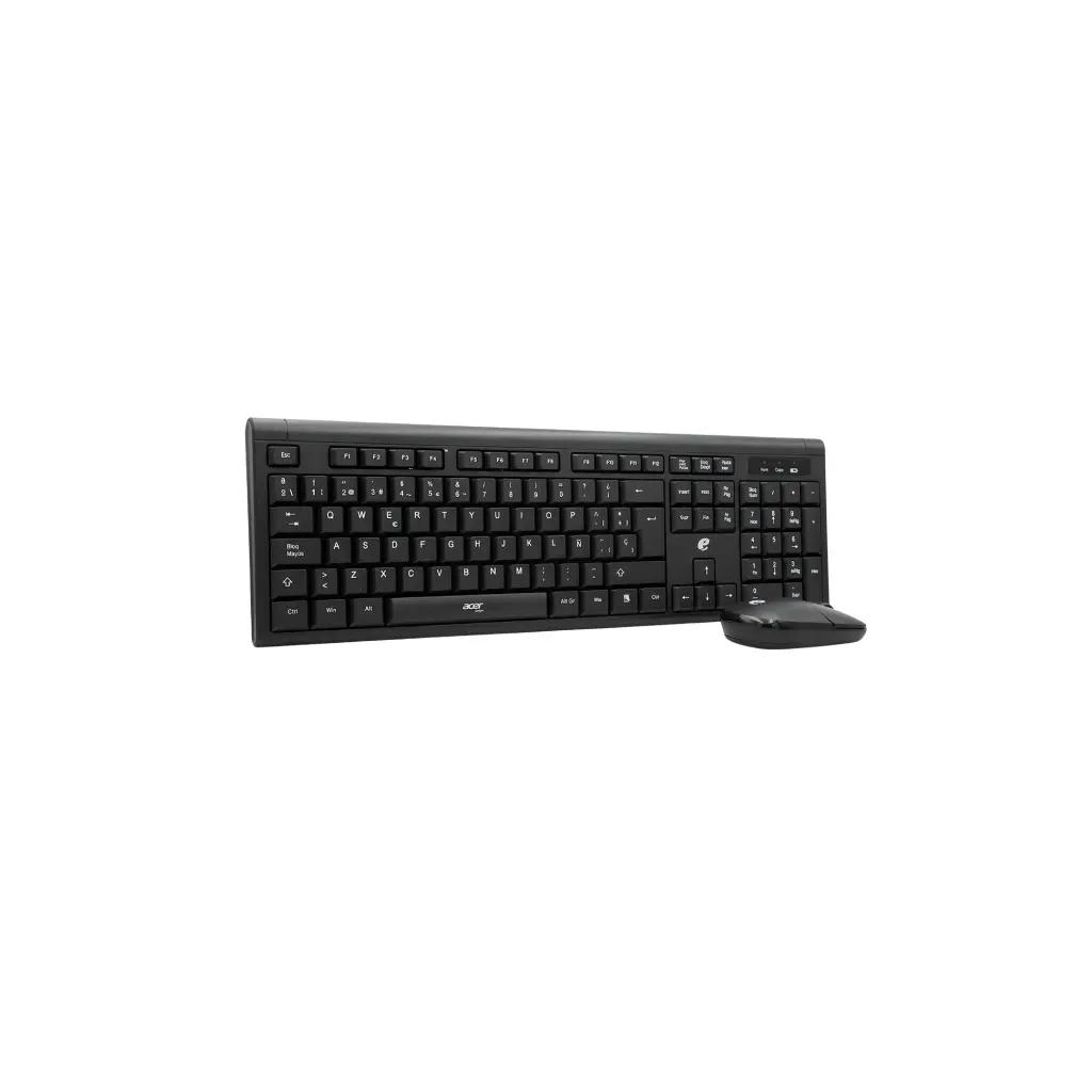Kit de Teclado y Mouse Inalambrico ACER EKW111 Español Negro