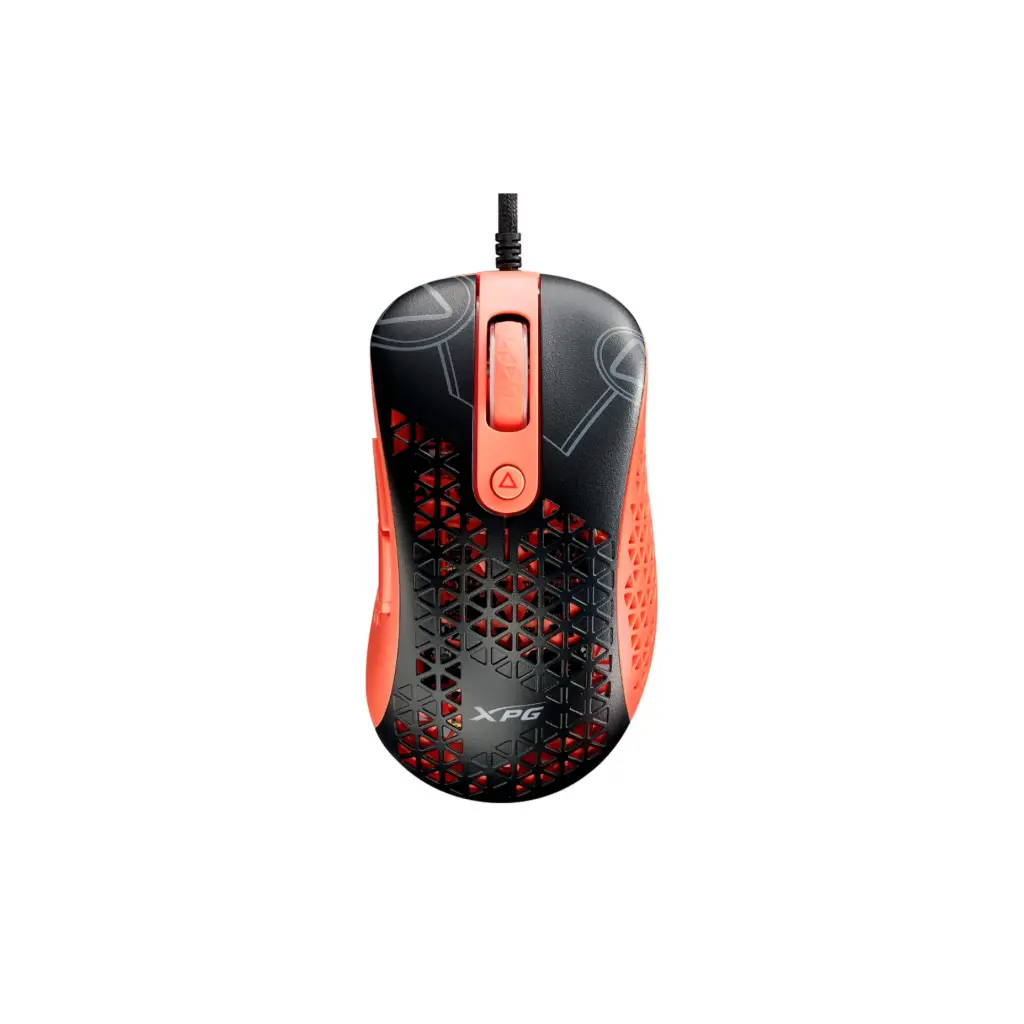 Mouse USB XPG SLINGSHOT-BK/OGCWW NEGRO / Naranja