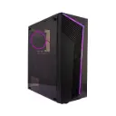 Case P/Computadora Vorttek Essential VK-i10 RGB Negro + 1 Ventiladora RGB