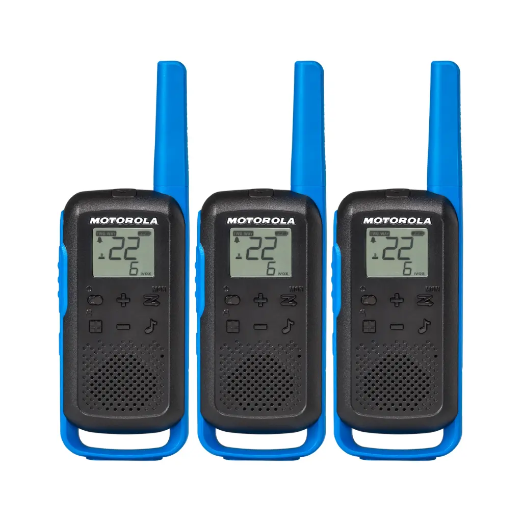 Radio de Comunicacion Motorola T270TP Talkabout Radio, 3 Pack