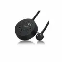Estacion de Carga Orico PSO-3A2U2C-US-BK-1.5M-BP 3 Conector 110v + 2 USB-A + 2 USB-C Negro