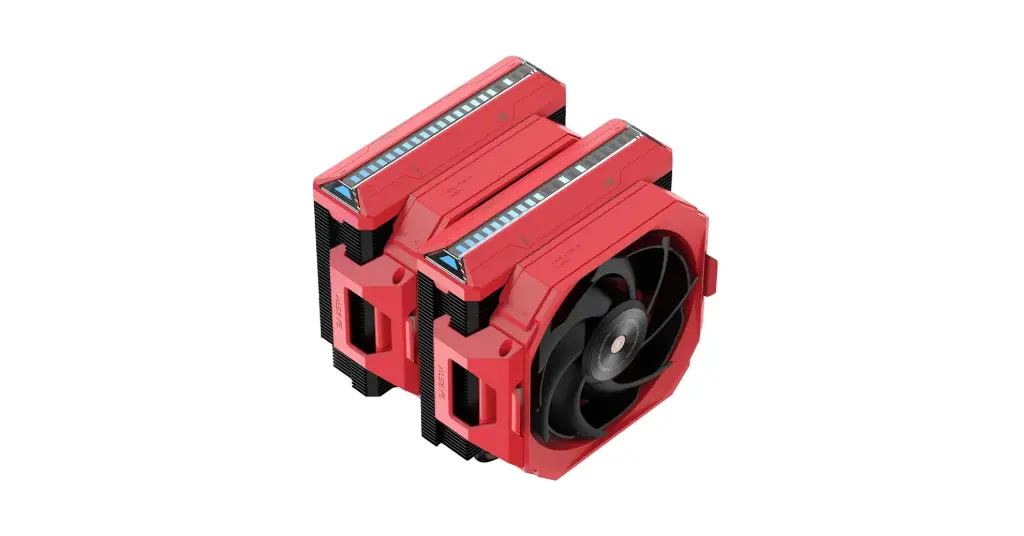 Ventiladora PC Alseye Star Warriors W700 PRO RGB Rojo