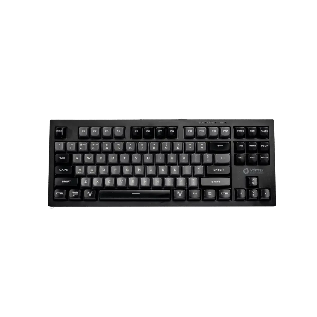 Teclado Inalambrico/Bluetooth/USB Gamer Vorttek KB787 Negro/Gris RGB Ingles