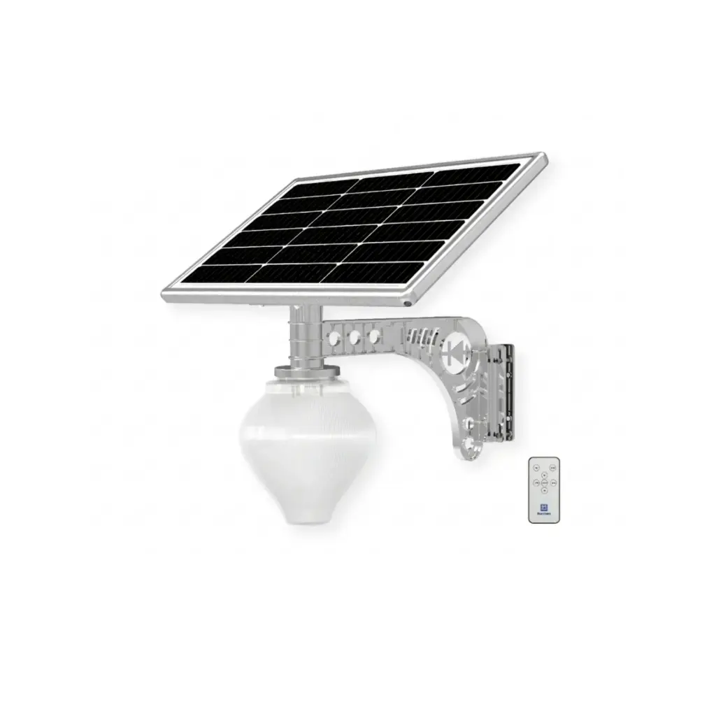 S/Lampara Solar LED Peach Light 36w + Panel Solar + Bracket + Pantalla Durazno BCT-OLP1.0