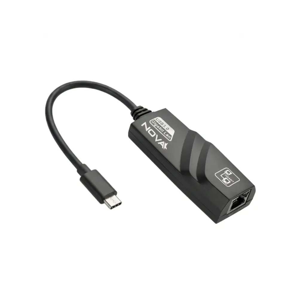 Adaptador USB-C a RJ45 Gigabit Nova FAA302UR
