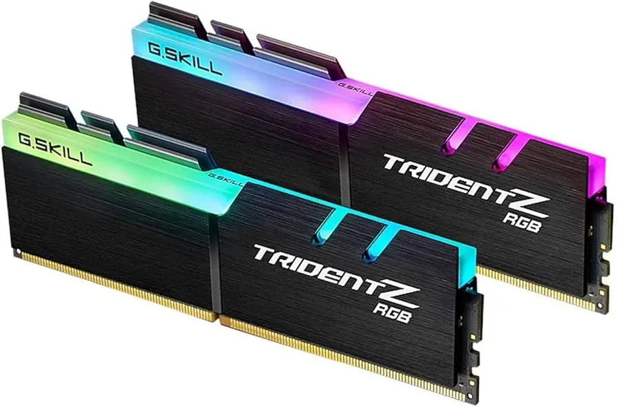 Desktop 16GB (2 X 8) DDR4 3200MHz G.SKILL TRIDENT Z RGB F4-3200C16D-16GTZR