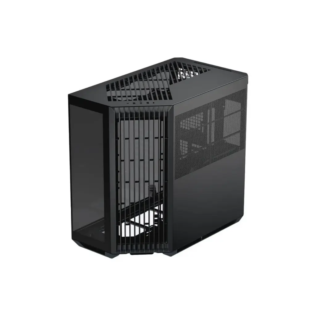 Case P/Computadora APNX V1-BK-V1 MID Tower Sin Fuente Negro