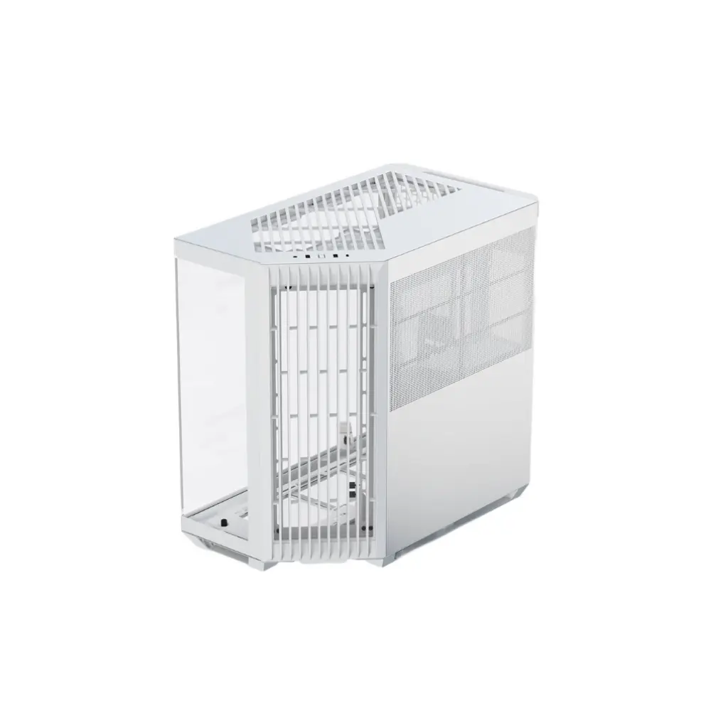 Case P/Computadora APNX V1-WT-V1 MID Tower Sin Fuente Blanco