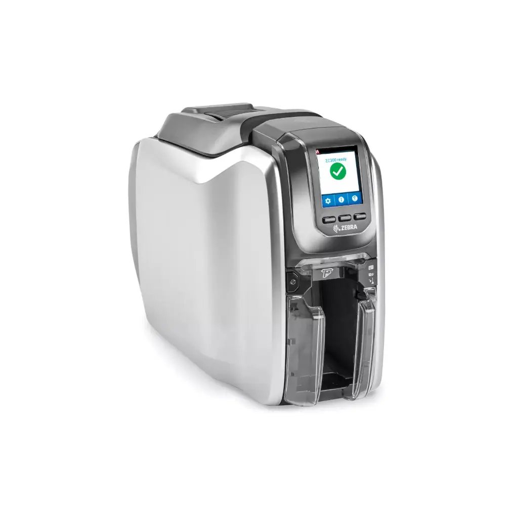Impresora Zebra ZC300 Single Sided Carnet USB/RJ45 ZEBRA ZC31-000CQ00LA00 + 200 PVC Inluidas