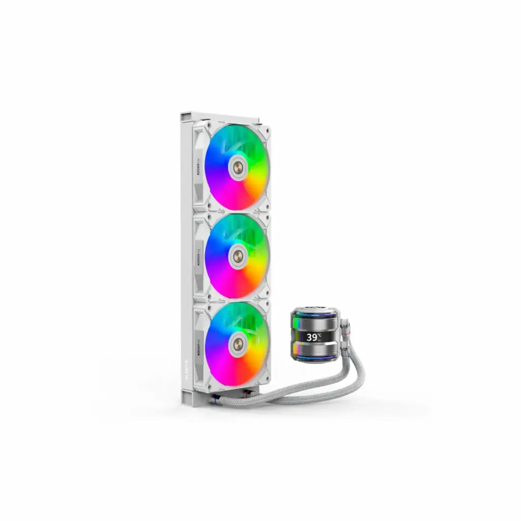 Sistema de Enfriamiento Liquido PC ALSEYE i360 SE 3Fan RGB Blanco