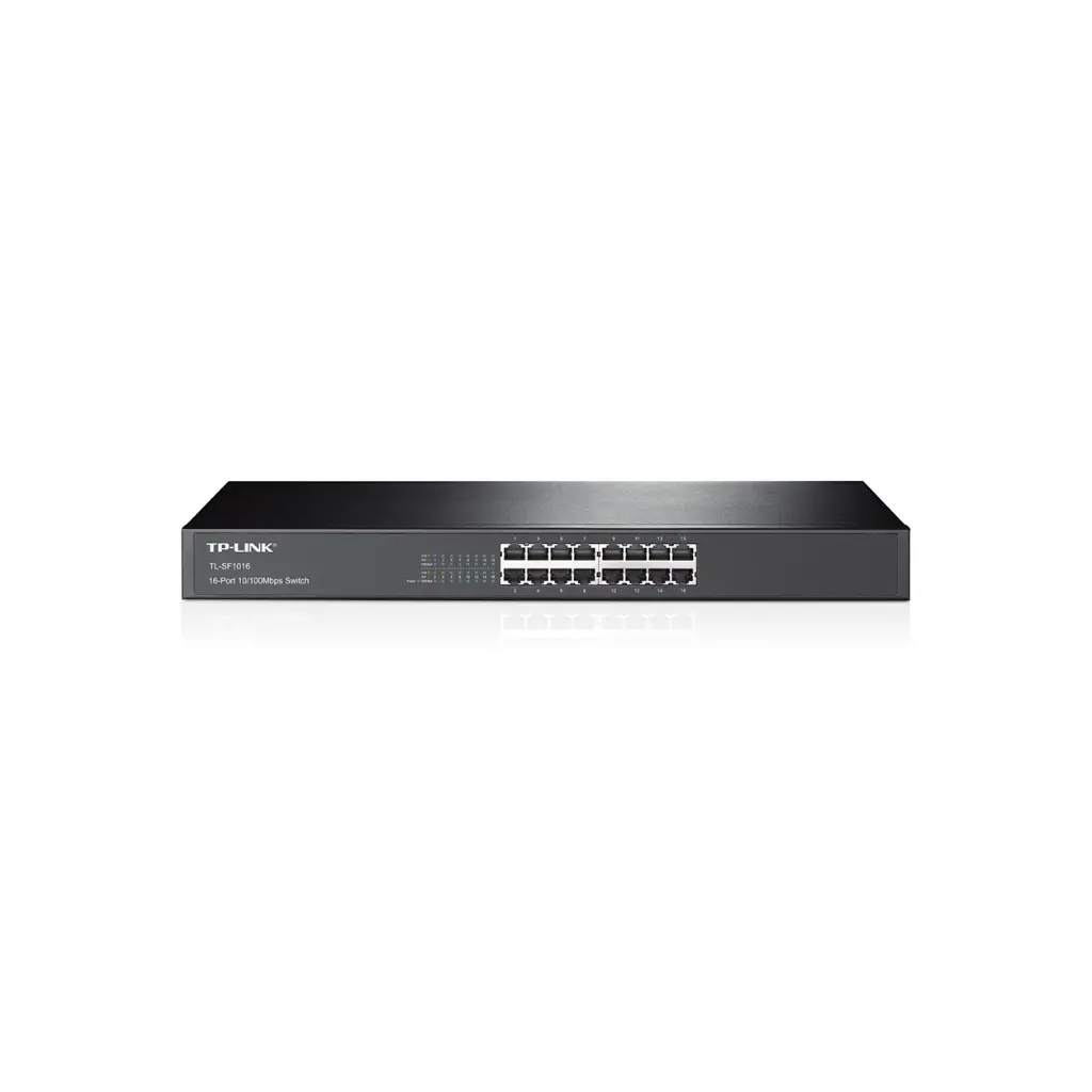 Switch de 16 Puertos TPLINK TL-SF1016DS Desktop y rack 10/100M N/D