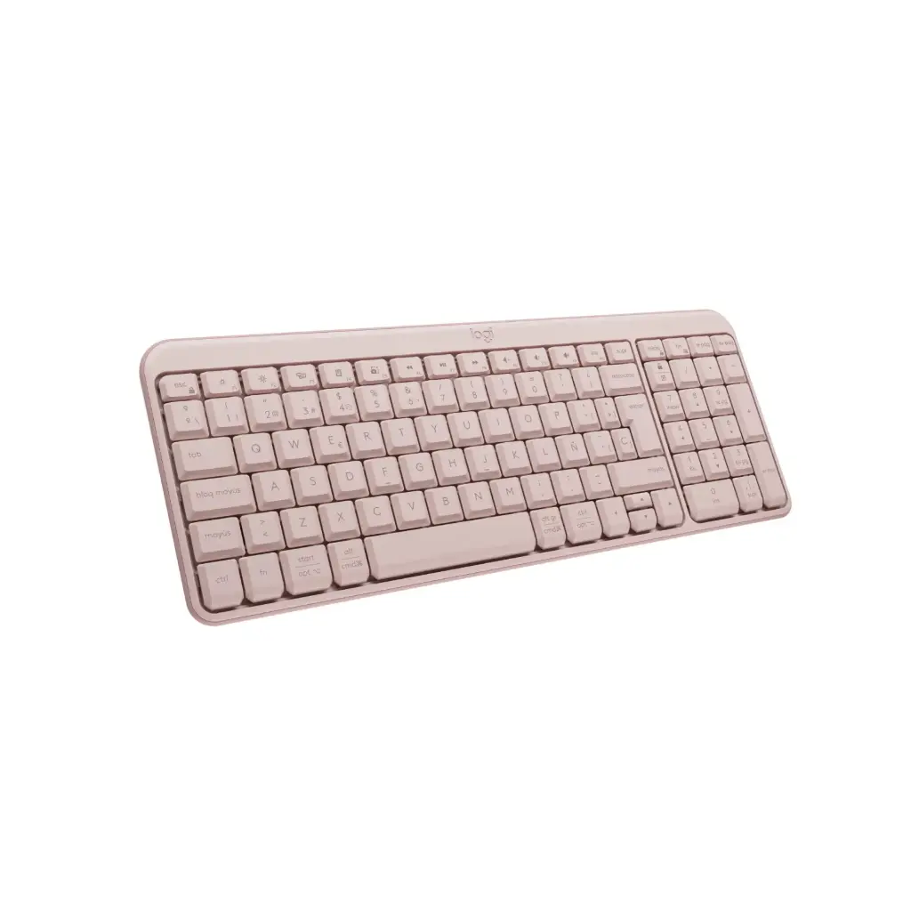 Teclado Inalámbrico / Bluetooth Logitech K250 920-013447 Rosado Español