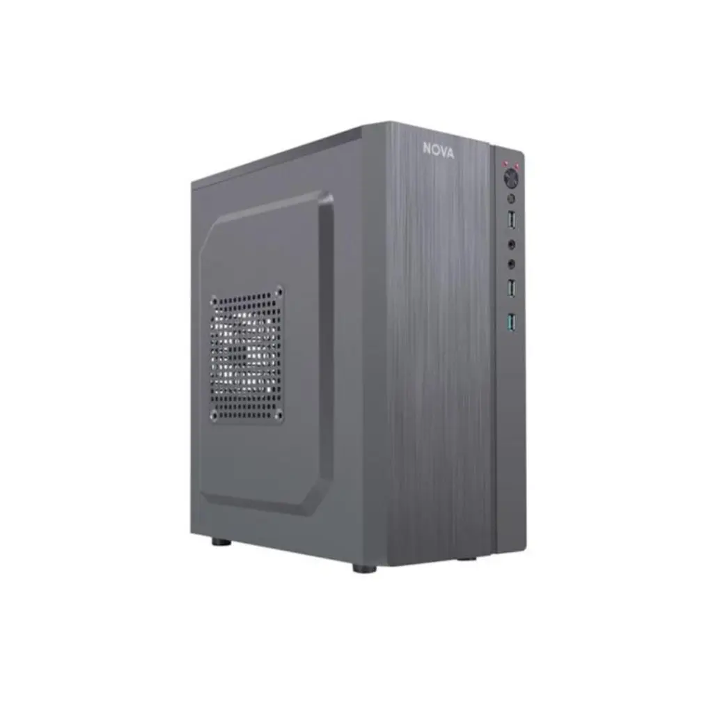 Case P/Computadora Nova CM05KTRA006C Con Fuente Poder Negro