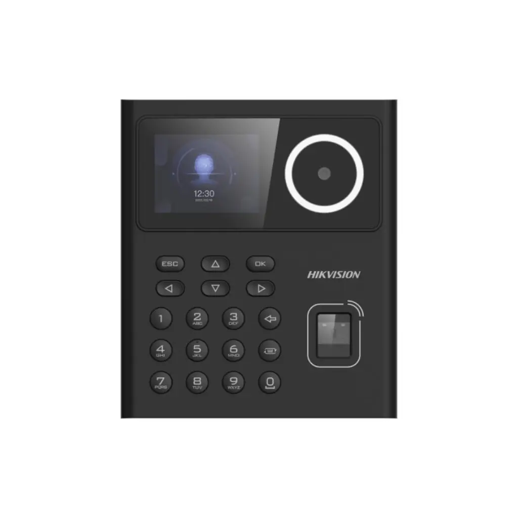 Control de Acceso Biometrico Hikvision DS-K1T320MFWX-B Reconocimiento Facial + Pantalla 2.4" Lente 2MP
