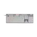 Teclado USB Redragon HORUS FS K619W RGB Swtich Rojo Blanco Español