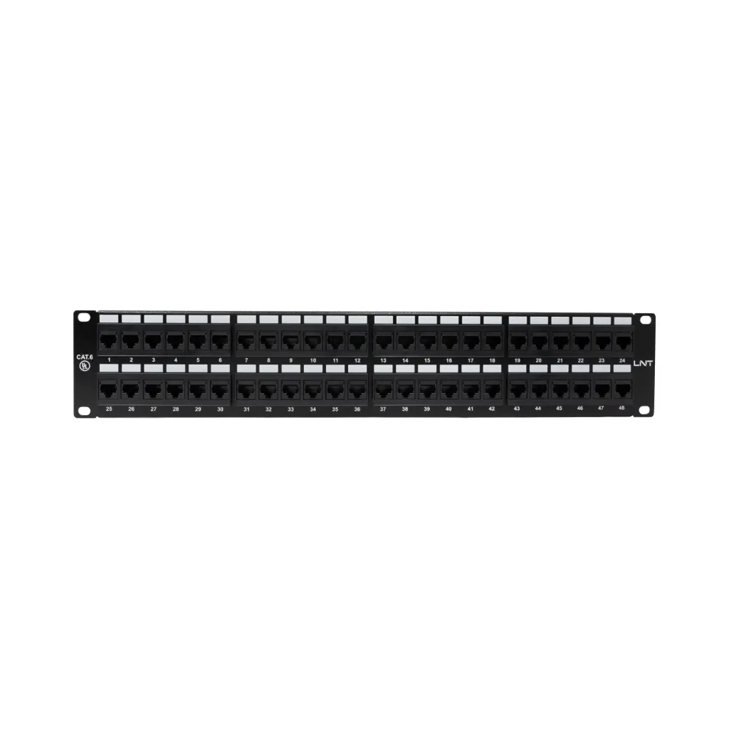 Patch Panel de 48 Puertos Cat6 Linet EPA062