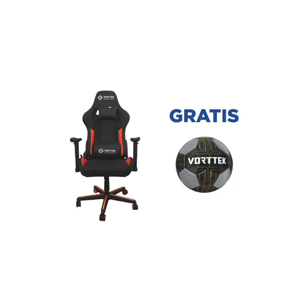 Silla Gamer Vorttek VK-319 Series Rojo