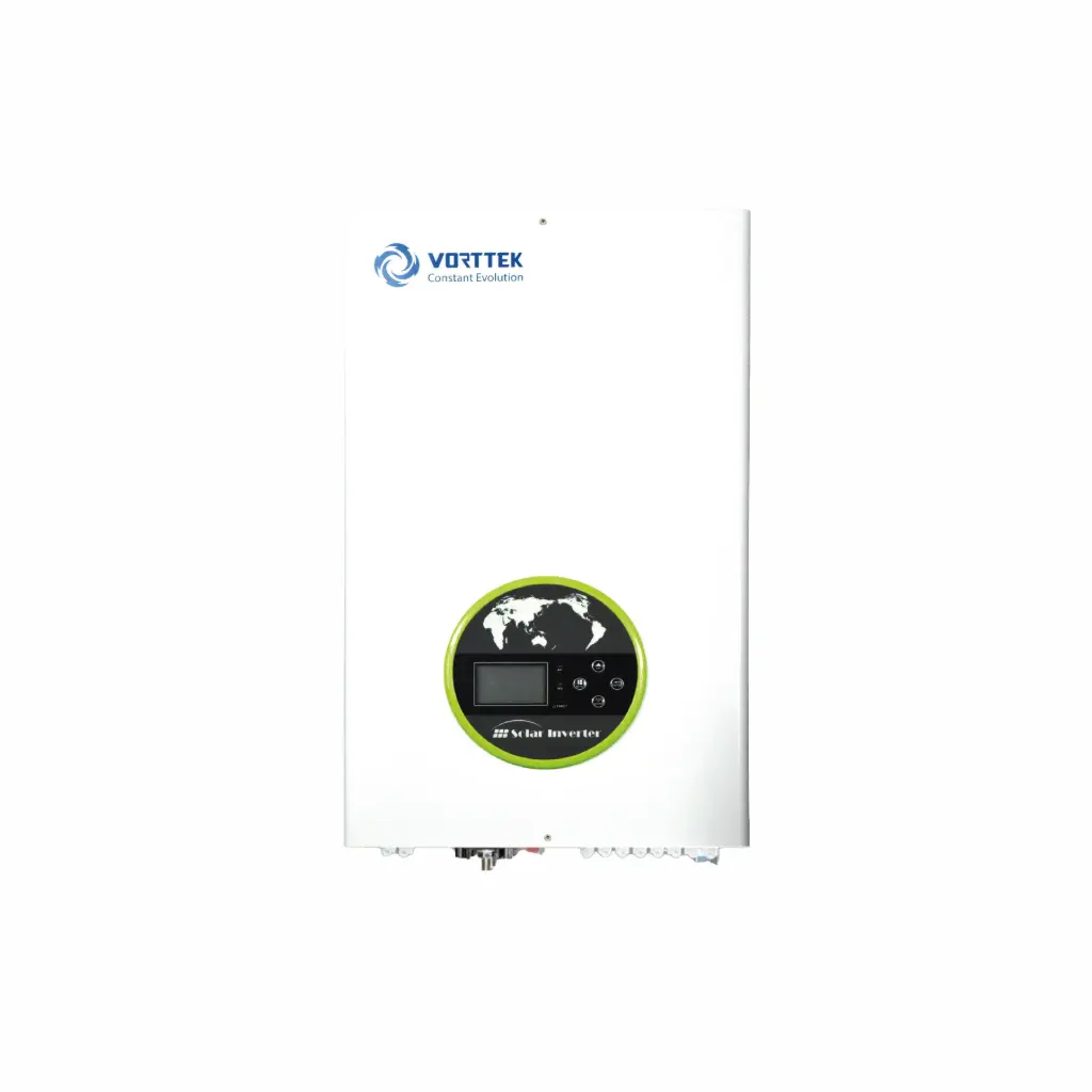 Inversor Vorttek Hibrido 4KW VK30-4048SP 48VDC to 220/110VAC, 60Hz MPPT Cargador Solar 80A, Cargador AC 25A