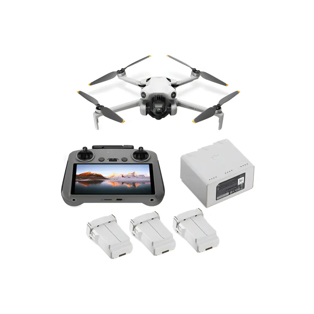 Drone DJI Mini 4 Pro 4k + 3 Baterias + control RC 2 modelo CP.MA.00000813.01